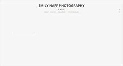 Desktop Screenshot of emilynaff.com